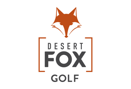 Desert Fox Golf Logo on White Background Copy